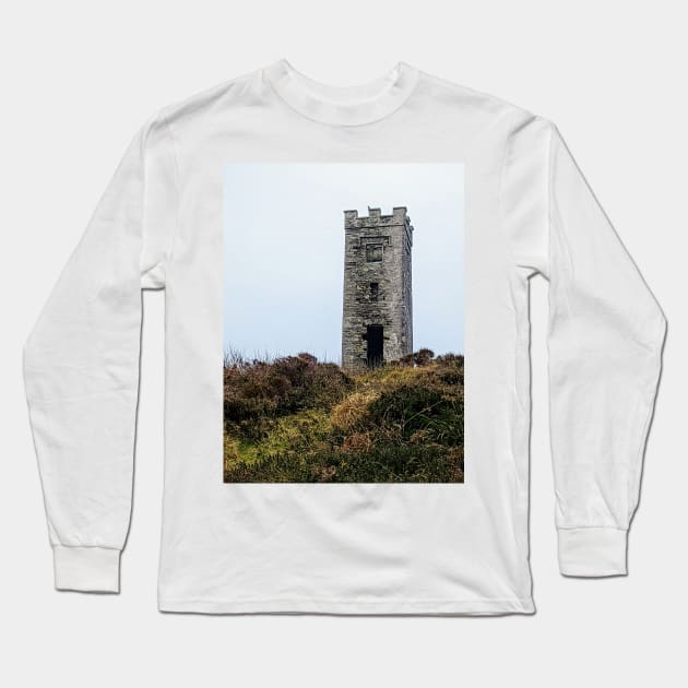 Ruins on Rock Island, County Cork, Ireland Long Sleeve T-Shirt by irishmurr